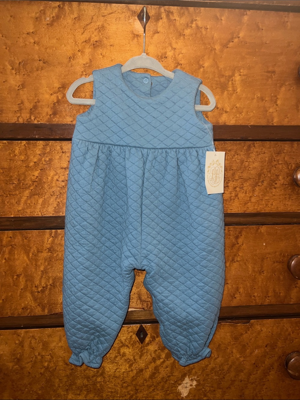 BNWT TBBC Rebecca Romper in Barnsley Blue